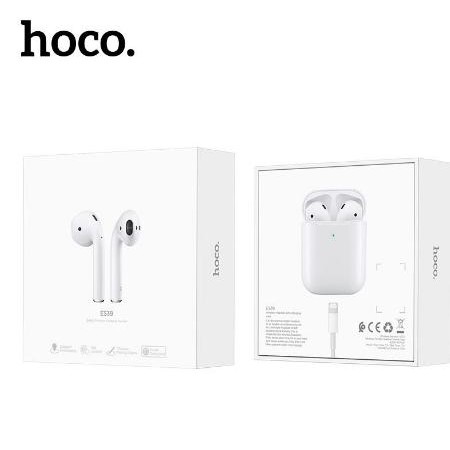 Tai Nghe Bluetooth v5,0 Cảm ứng hai bên hoco ES39 Có mic dock sạc không dây - Chính hãng HB 12 Tháng