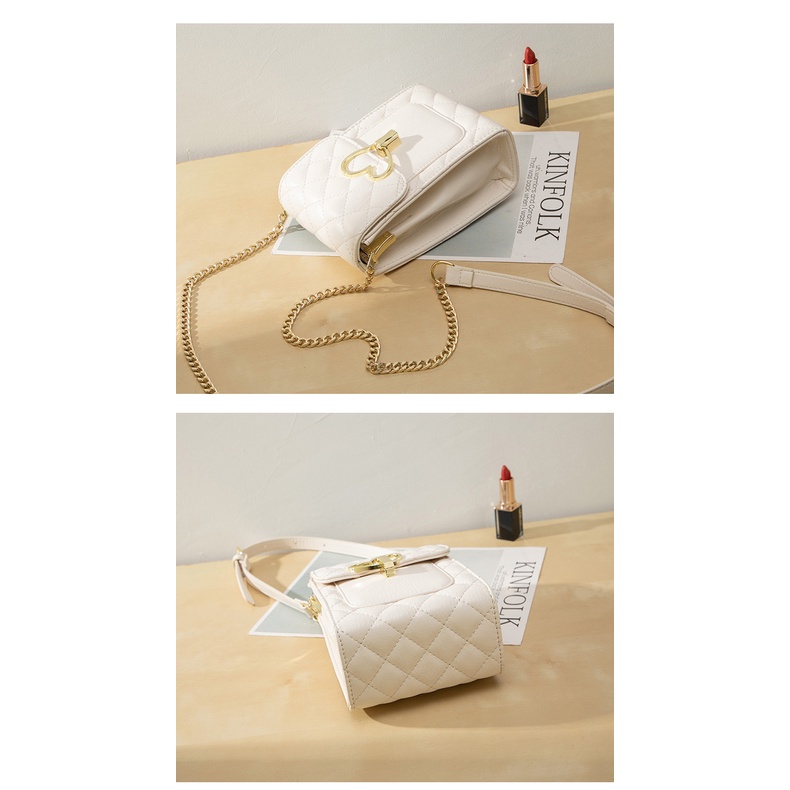 Túi Xách Nữ Xinh Đeo Chéo Túi Đựng Điện Thoại Khóa Trái Tim Superbag668 257