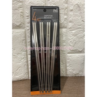 BỘ 4 ĐÔI ĐŨA THÉP LOCK&LOCK P-1777