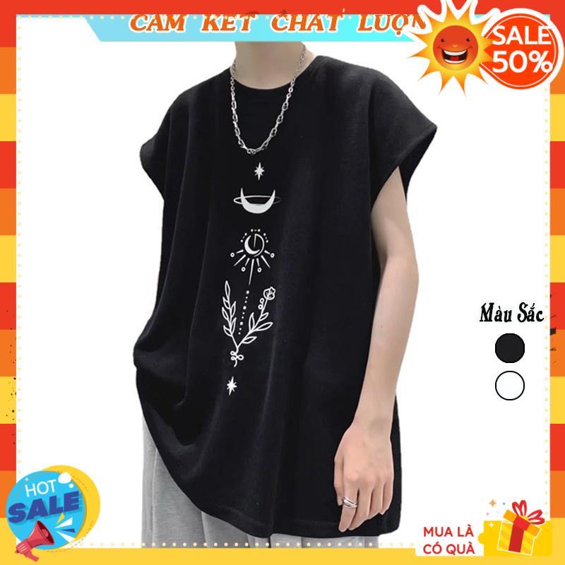 Áo tank top nam nữ, áo ba lỗ thể thao form rộng tập gym đẹp giá rẻ freeship mã AT08 MT