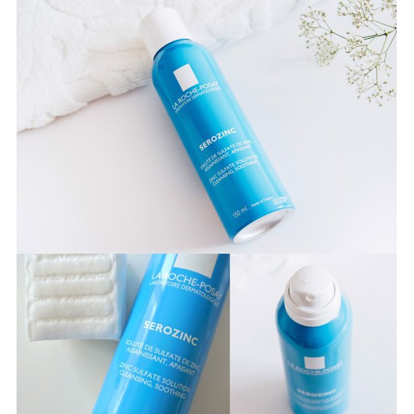 Nước Khoáng Cho Da Nhờn Mụn Serozinc La Roche Posay (50ml - 150ml - 300ml) | WebRaoVat - webraovat.net.vn