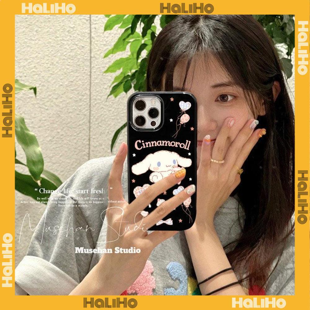 iPhone Case Silicone Soft Case Black TPU Glossy Big Hole Camera Protection Shockproof Cartoon Cute For iPhone 13 Pro Max iPhone 12 Pro Max iPhone 11 Pro Max iPhone 7Plus iPhone x