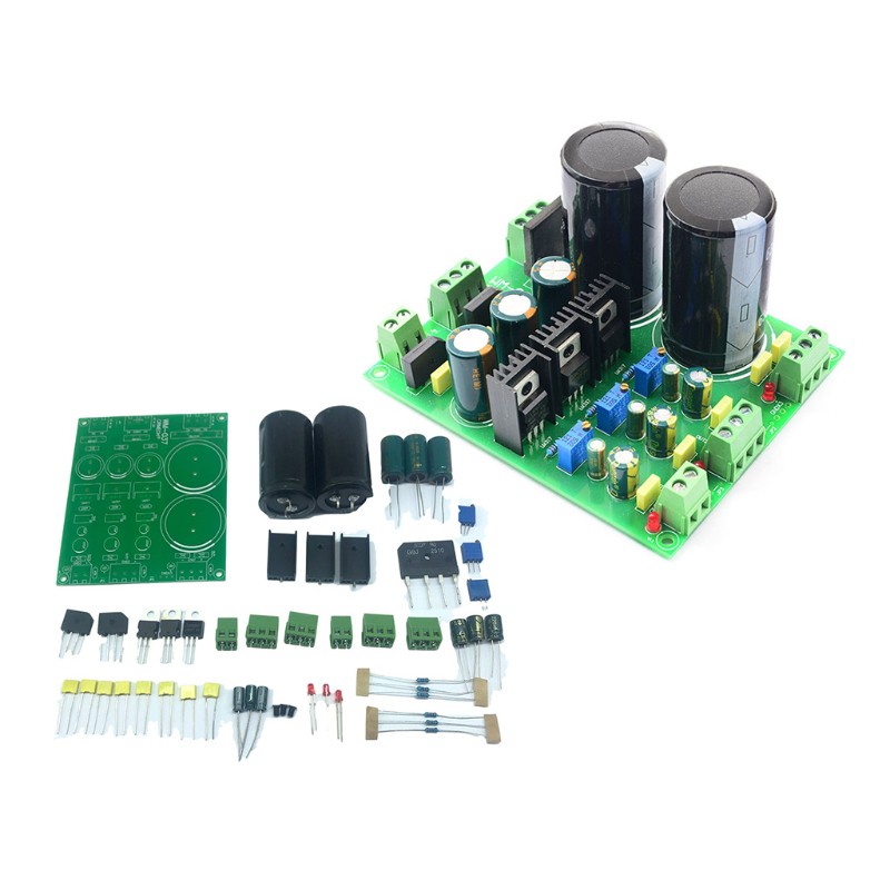 zzz LM317 LM337 Rectifier Filter Power Supply Board Kit Multi-channel Adjustable