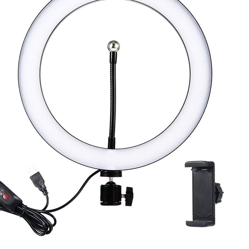 Sản phẩm!Điện thoại HOLDER RING FILL LIGHT SELFIE LIVESTREAM PHOTO STUDIO 26CM