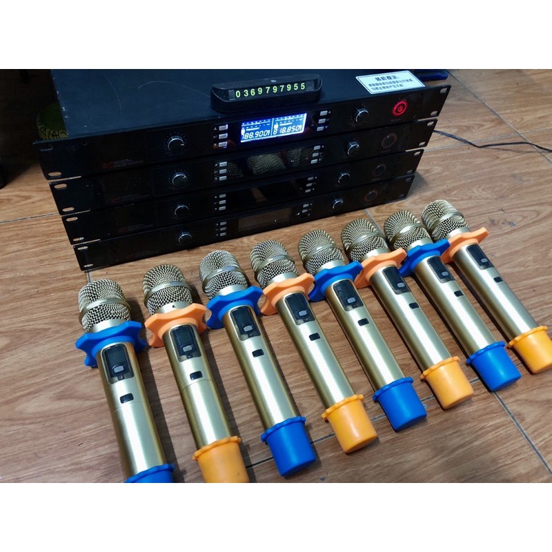 Micro không dây 6 số hàng bãi