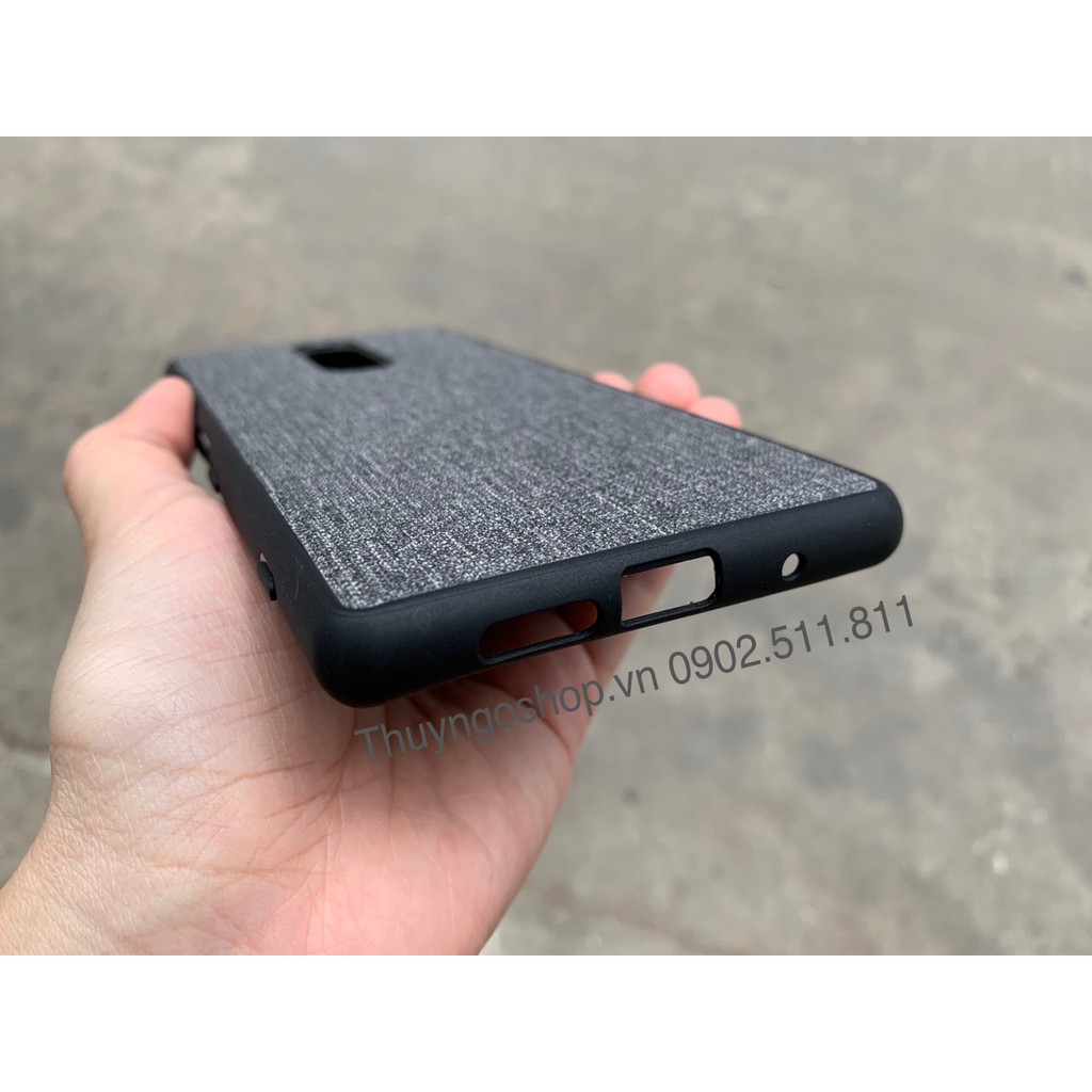 Ốp lưng vải viền nhựa dẻo Sony Xperia 1 - Xperia 5 II - Xperia 1 III - Xperia 5 III - Xperia 10 III