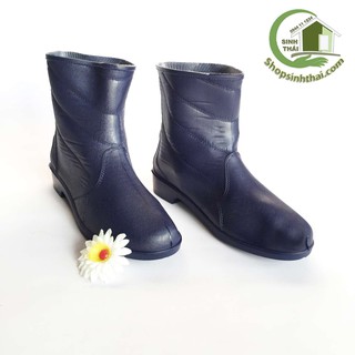 Ủng đi mưa - làm vườn - ủng boot bảo hộ lao động - màu xanh