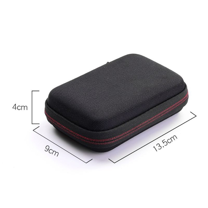 NIKI Storage Bag Carrying Box Case Organizer Cover Pouch Hard Shell Shockproof Travel for Samsung T1 T3 T5 Portable 250GB 500GB 1TB 2TB SSD And Cable