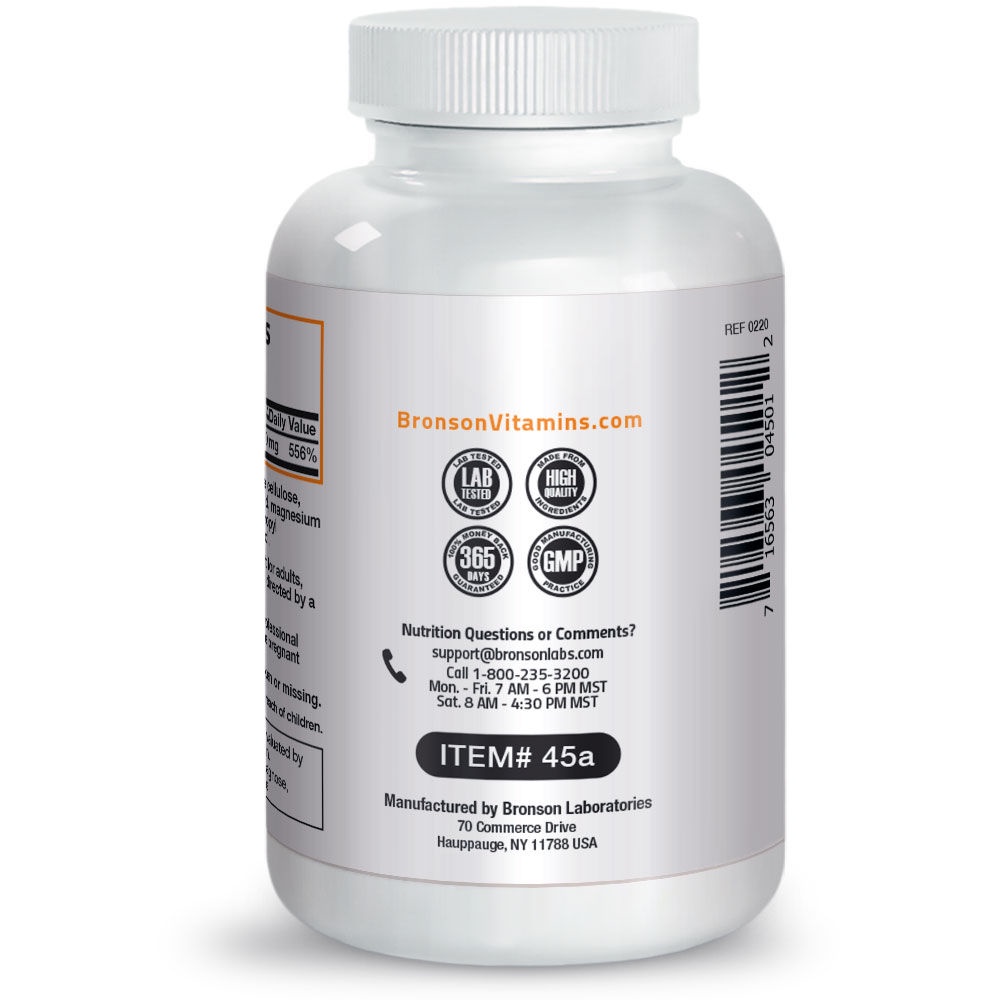  Organic Vitamin C 500mg - 100 viên Mỹ - Bổ sung Vitamin C