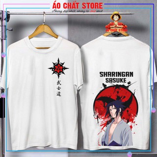 (VIDEO) BST Áo thun Sasuke Naruto siêu đẹp | Áo Naruto Uchiha Sasuke chất NT12 | Áo Chất Store