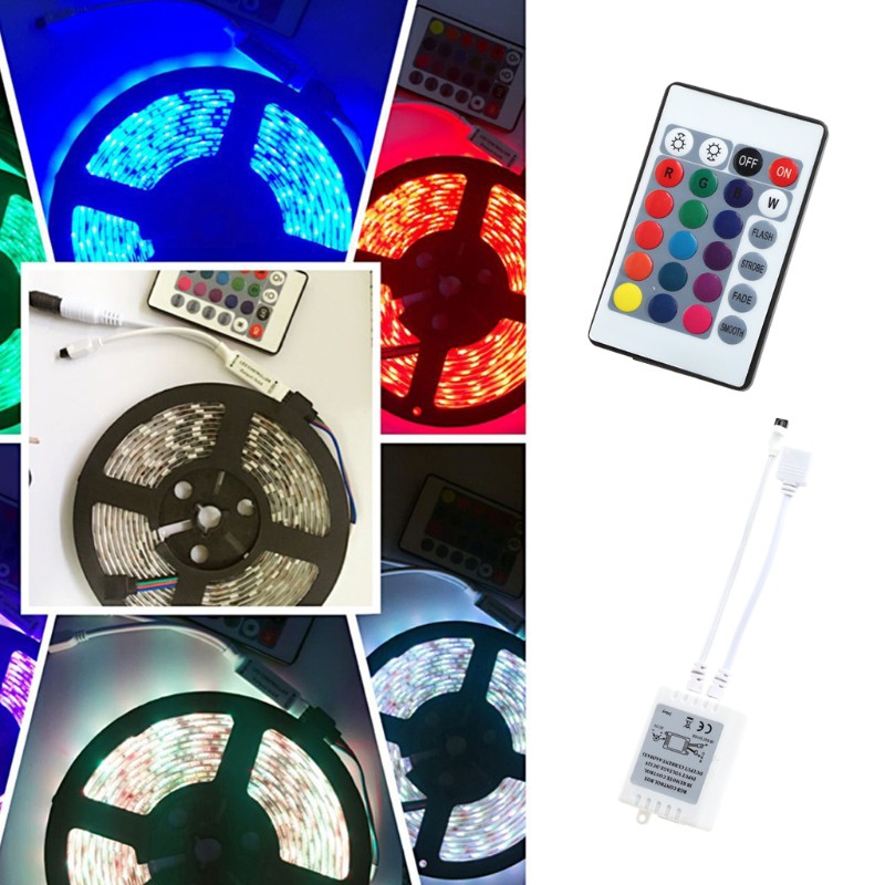 Điều khiển từ xa 24 nút cho 3528 5050 RGB SMD