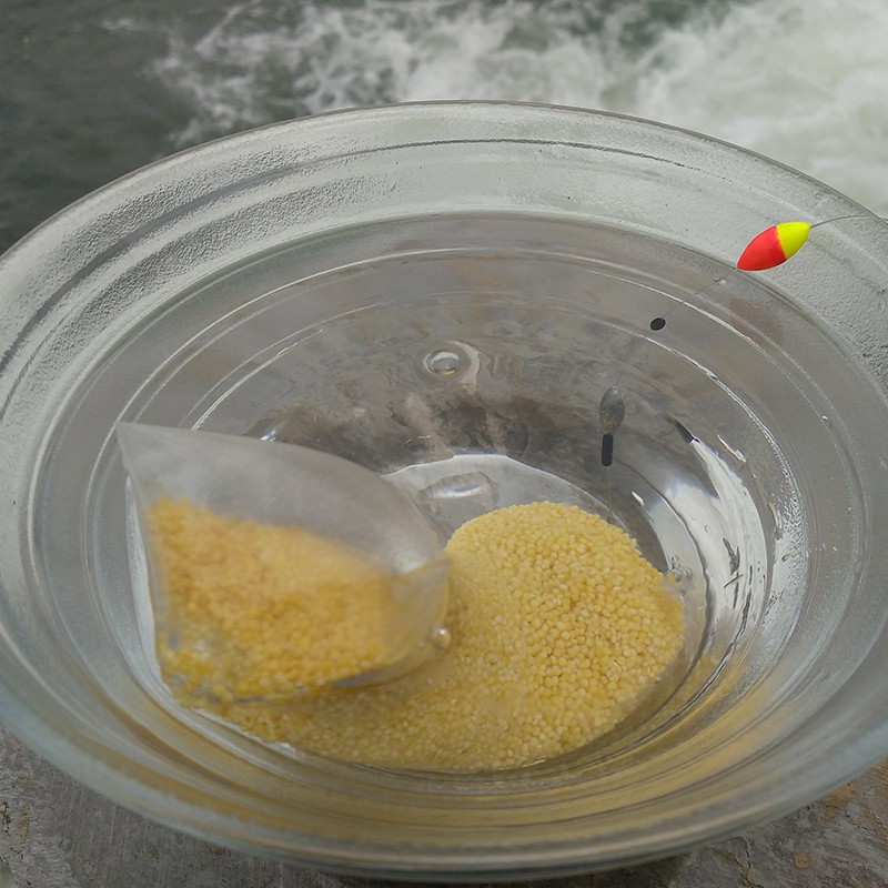 Bộ 50 cái túi PVA đựng mồi câu cá tiện dụng