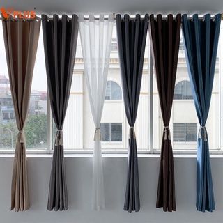 Rèm vải gấm VPLUS cản sáng tốt, trang trí cửa sổ phòng khách phòng ngủ, may ore đục lỗ làm mọi kích thước