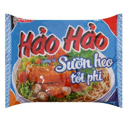 Mì Hảo Hảo sườn heo tỏi phi lốc 5 gói x 73g