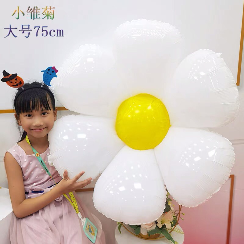 Bóng bay hình hoa cúc trang trí sinh nhật, tiệc cưới, party