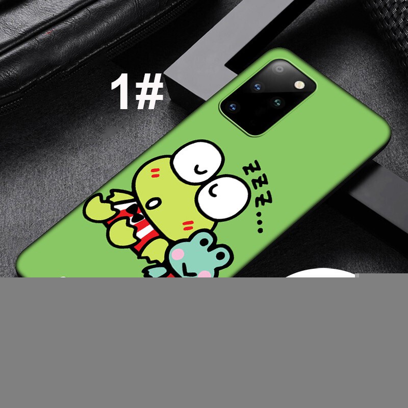 Samsung Galaxy S10 S9 S8 Plus S6 S7 Edge S10+ S9+ S8+ Soft Silicone Cover Phone Case Casing GR38 Cute keroppis Frog