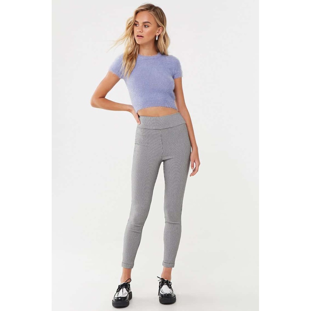 Quần Skinny Caro Nữ Cạp Cao Co Giãn Tôn Dáng F.2.1 SIÊU HOT