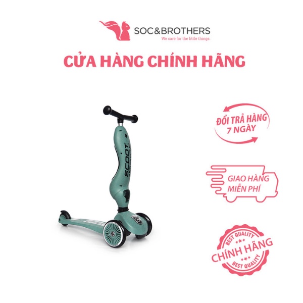 Xe scooter trẻ em Scoot and Ride Highwaykick 1 màu Forest