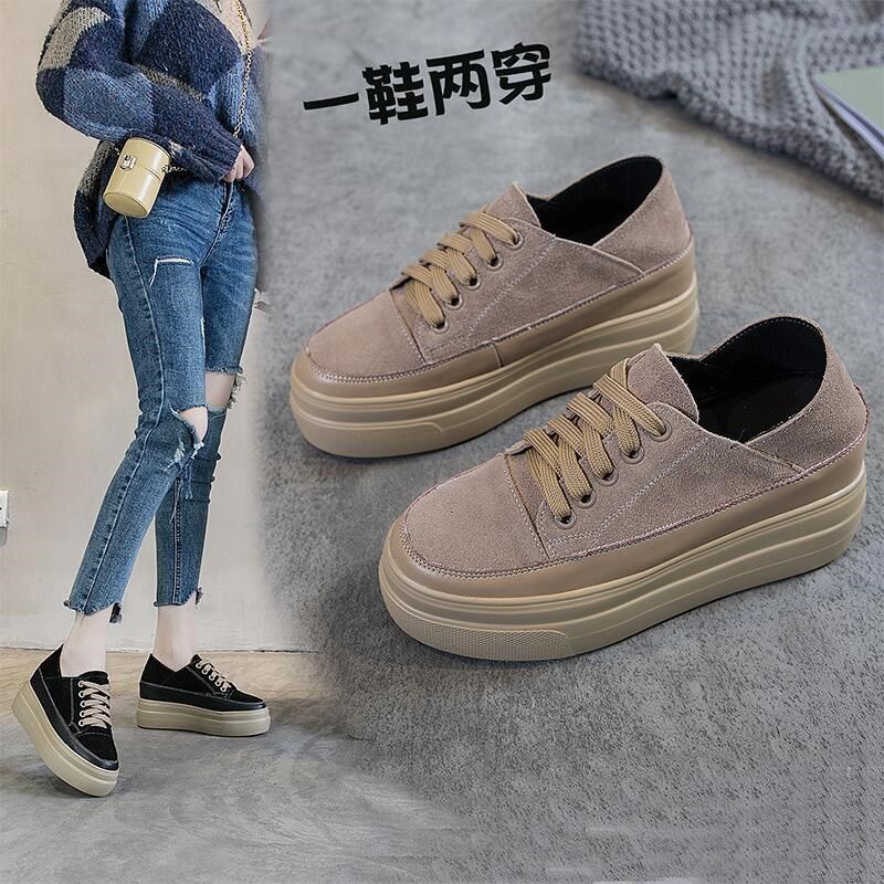 Giày bánh mì giày độn đế 8cm_G15_TaTa Fashion