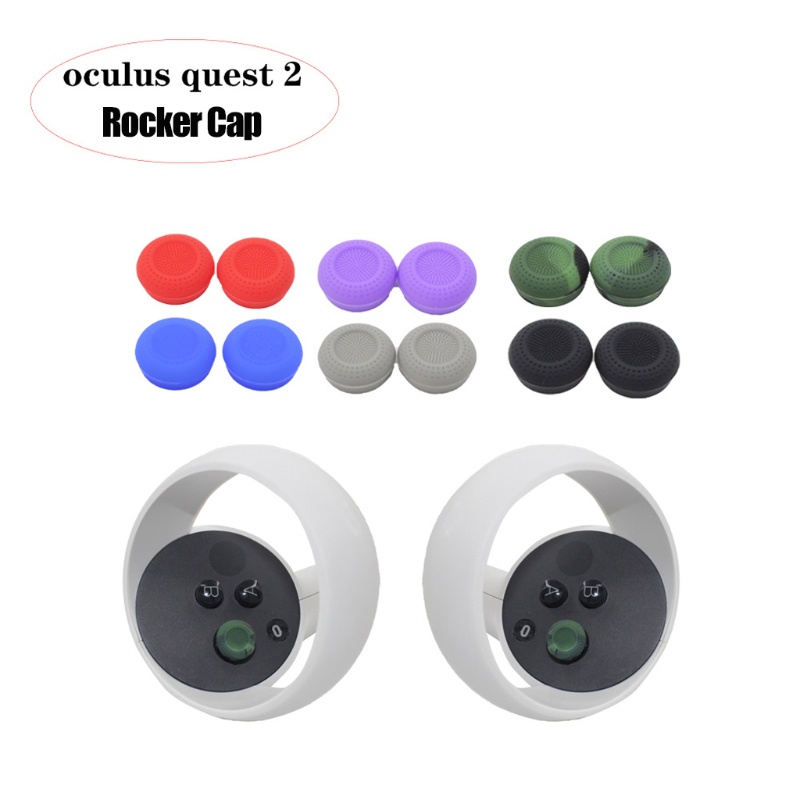 Vỏ Bọc Nút Bấm Bằng Silicone Chống Trượt Thay Thế Cho Tay Cầm Chơi Game Oculus Quest 2