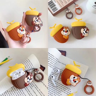 Vỏ Bọc Hộp Sạc Tai Nghe Airpods 1 / 2 Hình Nhân Vật Hoạt Hình Ngộ Nghĩnh