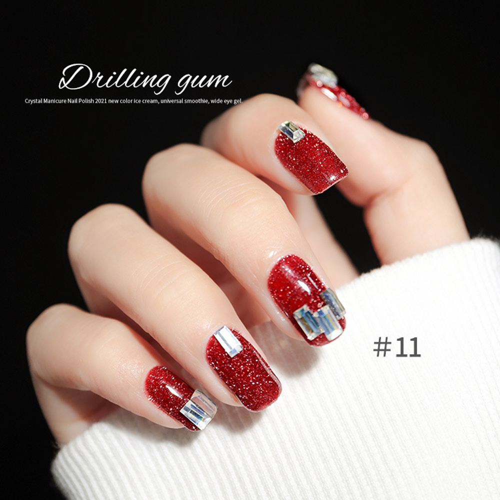 (Hàng Mới Về) Gel Sơn Móng Tay 10Ml 12 Màu Tùy Chọn Lâu Trôi Không Độc Hại