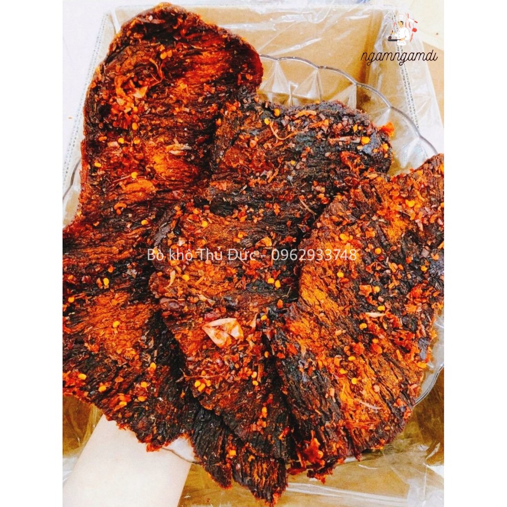 Khô Bò miếng nhà làm ướp Đậm Đà, miếng khô mềm, dai vừa phải. Ngon vị ngamngamdi | BigBuy360 - bigbuy360.vn