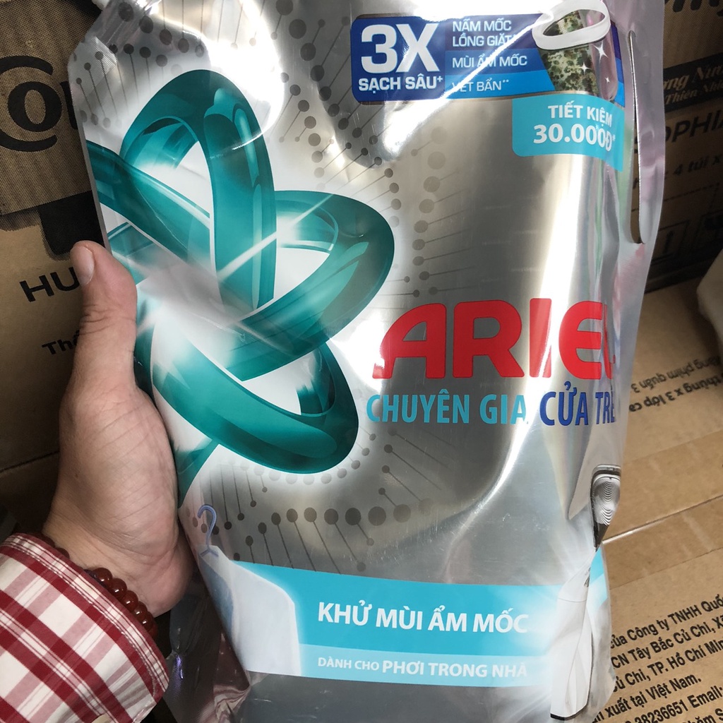 NƯỚC GIẶT ARIEL KHỬ MÙI ẨM MỐC 1.8KG