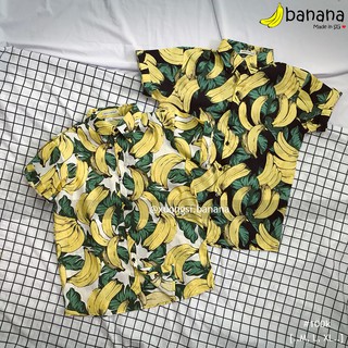 [Banana]- Áo sơ mi trái cây chuối to (M, L ,XL)