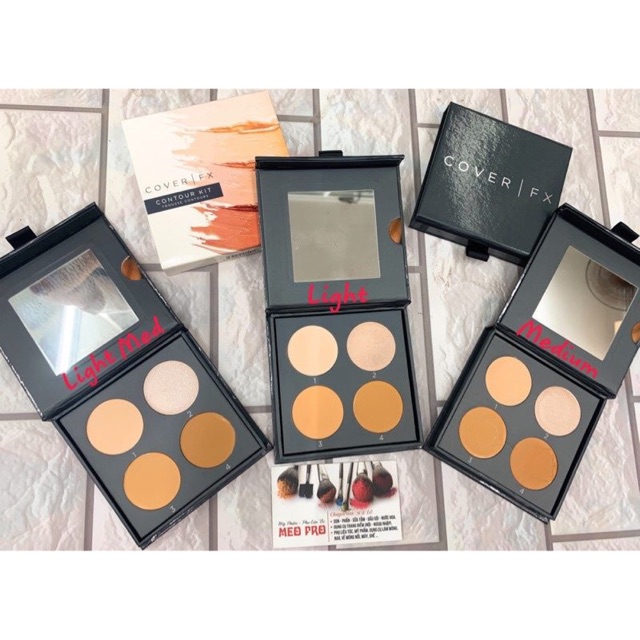 Bảng kem tạo khối , bắt sáng COVER FX Contour Kit ( auth)