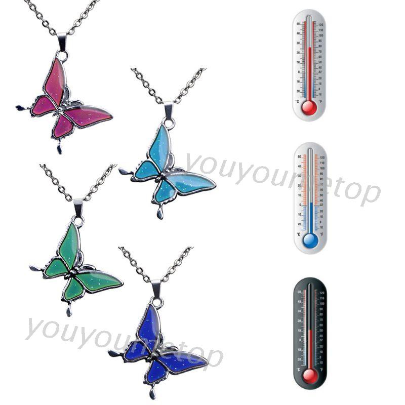 Vòng cổ mặt bướm thay đổi màu sắc theo tâm trạng độc đáo