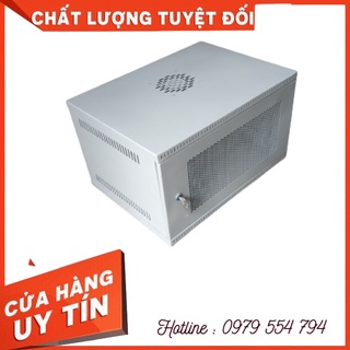 Tủ mạng 6u , tủ rack 6u cánh âm, hàng đẹp dày dặn, chính hãng, cao cấp