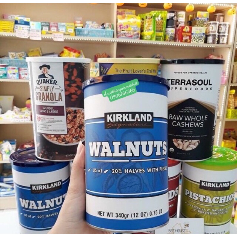 Hạt Óc Chó Kirkland Mỹ Hộp 340gram