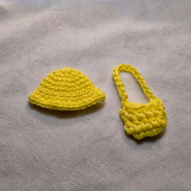 Com nón và túi đeo chéo cho hamster, sóc,...