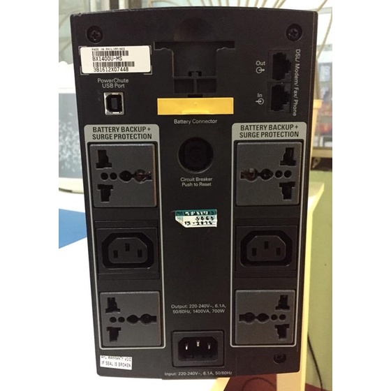 Bộ lưu điện UPS APC BX1400U-MS Like New Chưa Ắc Quy