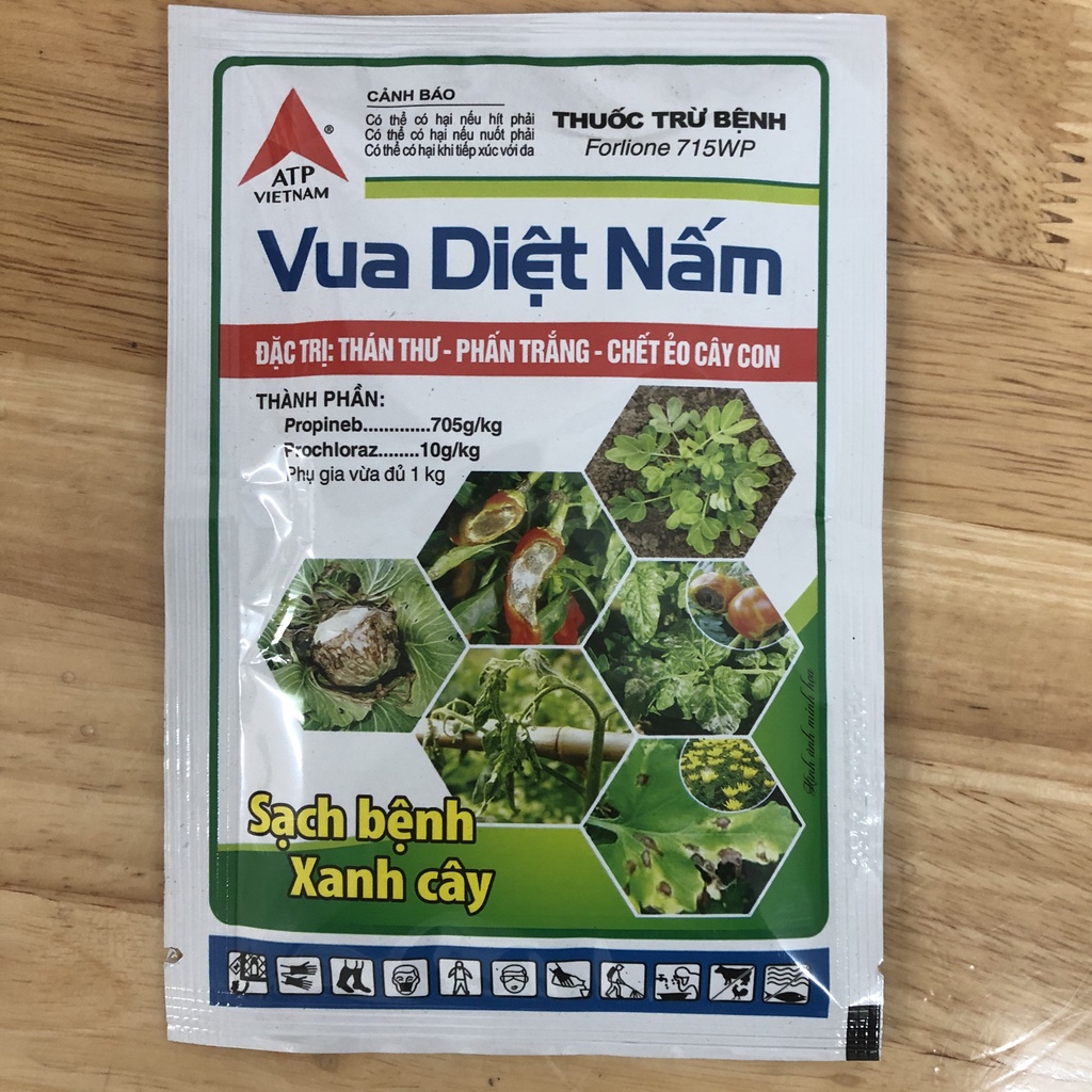 Đặc hiệu trừ bệnh cháy bìa lá trên cây mai; Cháy bìa lá trên mai vàng; Trừ bệnh cháy bìa lá Bách bệnh 15ml+ VDN 18g