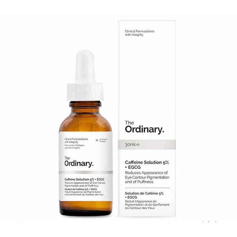 Serum dưỡng mắt, giảm quầng thâm - Caffeine Solution 5% + EGCG – The Ordinary