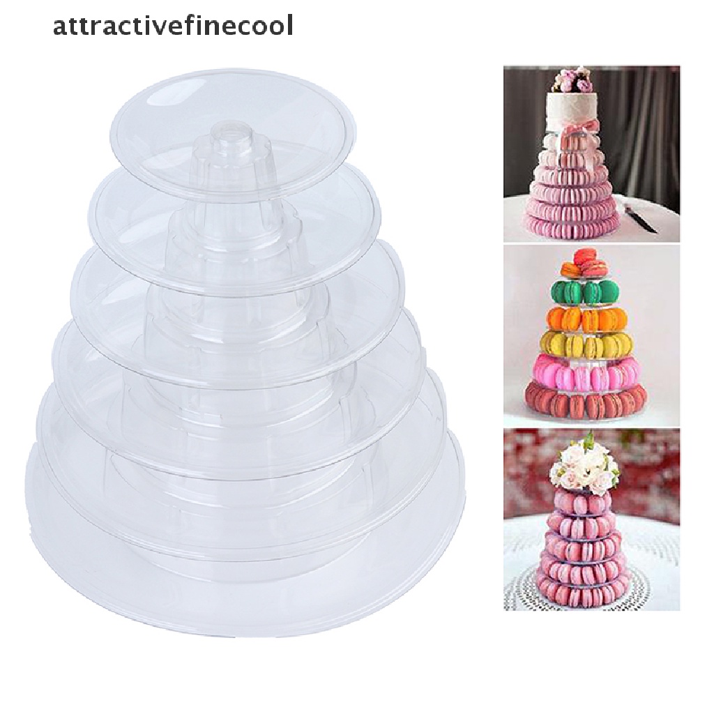 Giá Đỡ Trưng Bày Bánh Macaron 6 Tầng Tiện Lợi