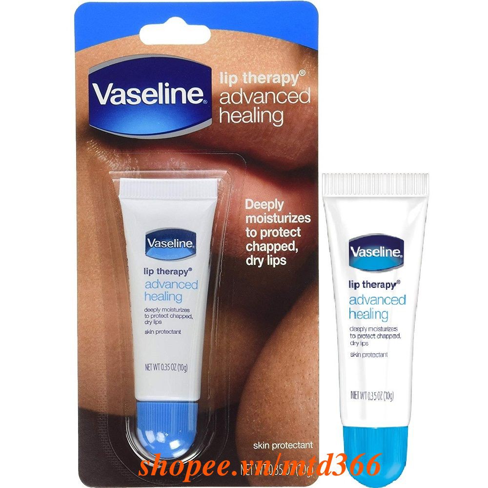 Tuýp Dưỡng Môi 10g Vaseline Lip Therapy Advanced Healing