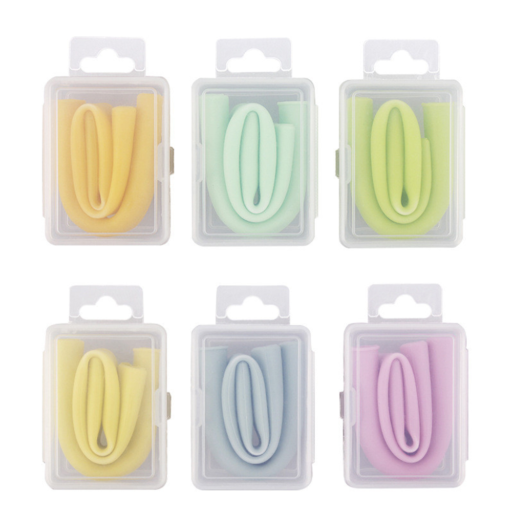 Ống Hút Silicone Nhiều Màu Có Thể Tái Sử Dụng Tiện Lợi