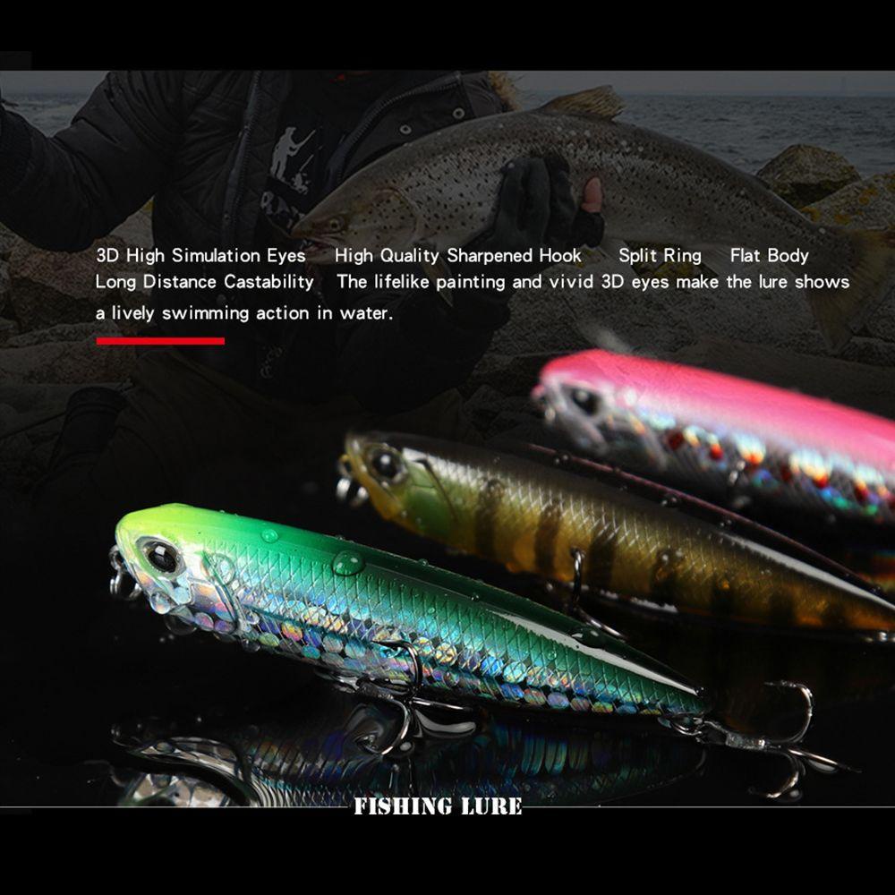 FOREVER Pencil lure Useful 65mm/100mm 5.5g/14.3g floating Bait Crankbaits Tackle Long Casting Lure