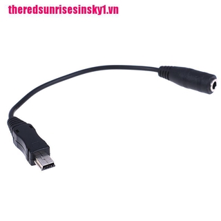 (3C) Giắc Chuyển Đổi Mini Usb Male Sang 3.5mm Jack Female Audio