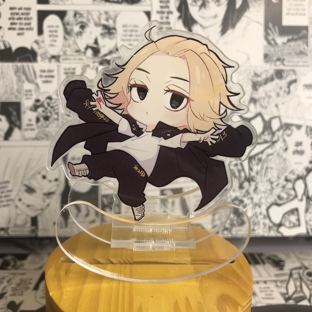 Mô hình Tokyo Revengers standee đế lắc lư 10cm phụ kiện shop HM Decor