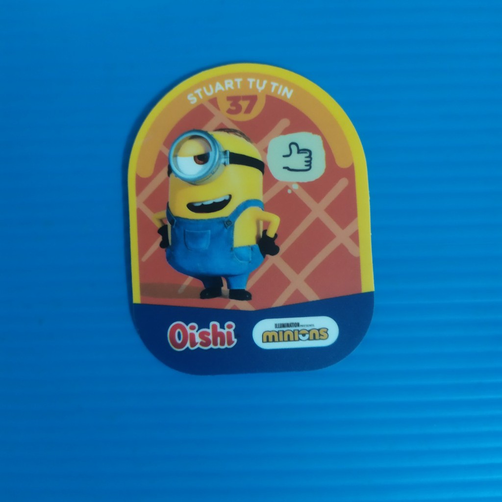 [Một thẻ] Thẻ bài Oishi Minions mùa bắp ngô ngọt : Thẻ đơn nhân vật minion 2nd không seal : Tổng hợp 2