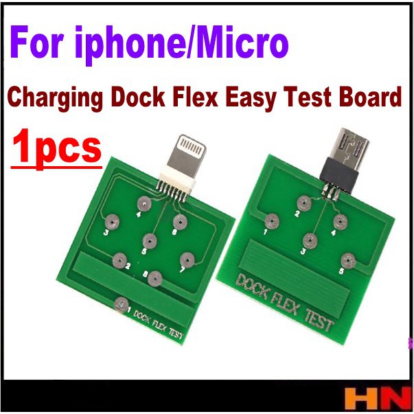 1 Bảng Mạch Kiểm Tra Sạc Pin Mirco Usb Pcb Cho Iphone 8 7 6 6s Android