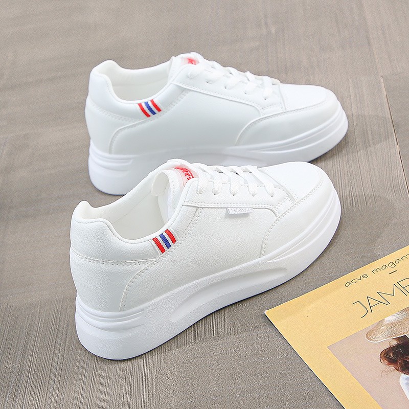 Giày Thể Thao Nữ Tăng Chiều Đế Độn 5cm Hàng Full Hộp Chuẩn Loại 1 Size 35 - 39