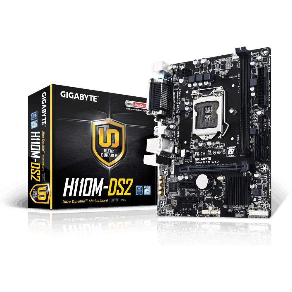 [BẢO HÀNH 36T] - Mainboard GIGABYTE H110M-DS2 Chính hãng và RENEW và GAMING 3