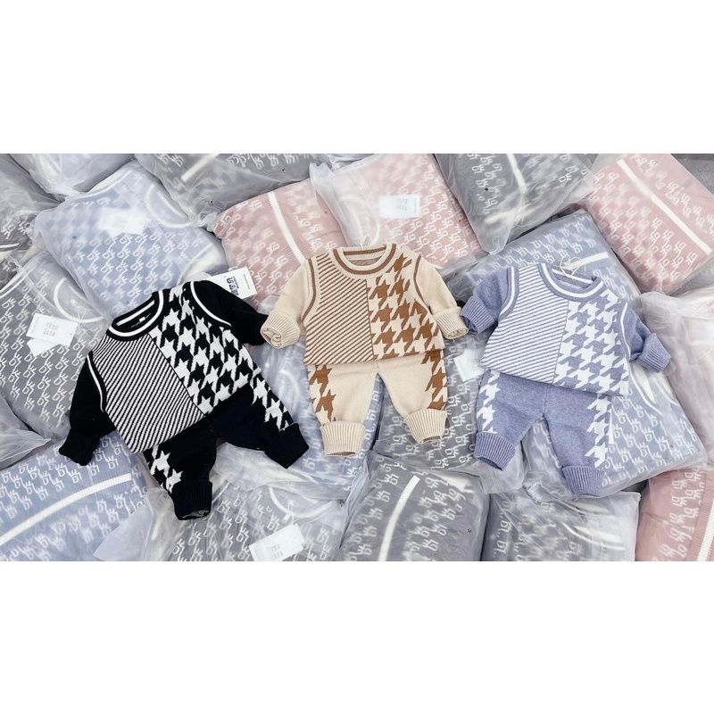 SET LEN KẺ ZICZAC CHO BÉ