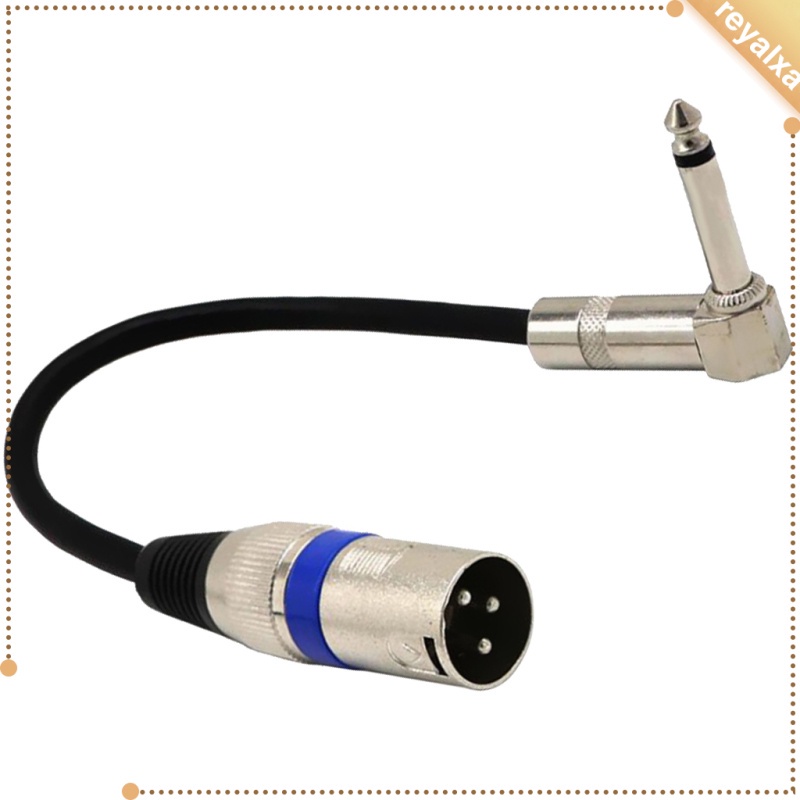 Cáp Chuyển Đổi Âm Thanh Từ 0.2m Mono 6.35mm Sang Xlr