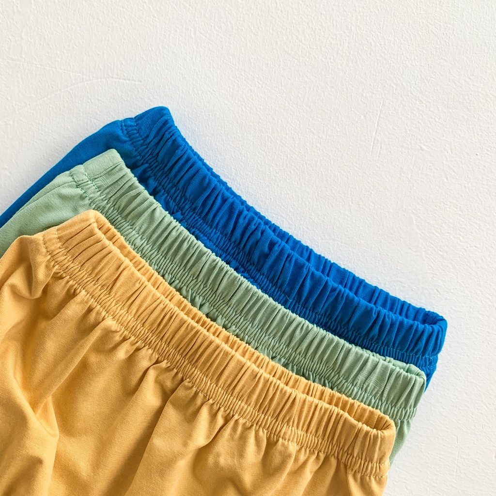 Bộ áo thun tay ngắn in hình khủng long hoạt hình + quần short cho bé 1-3 tuổi